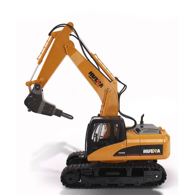Huina 1560 Alloy RC Excavator Gravel Car 2.4G 1:12 16 Channels RC Car Toys