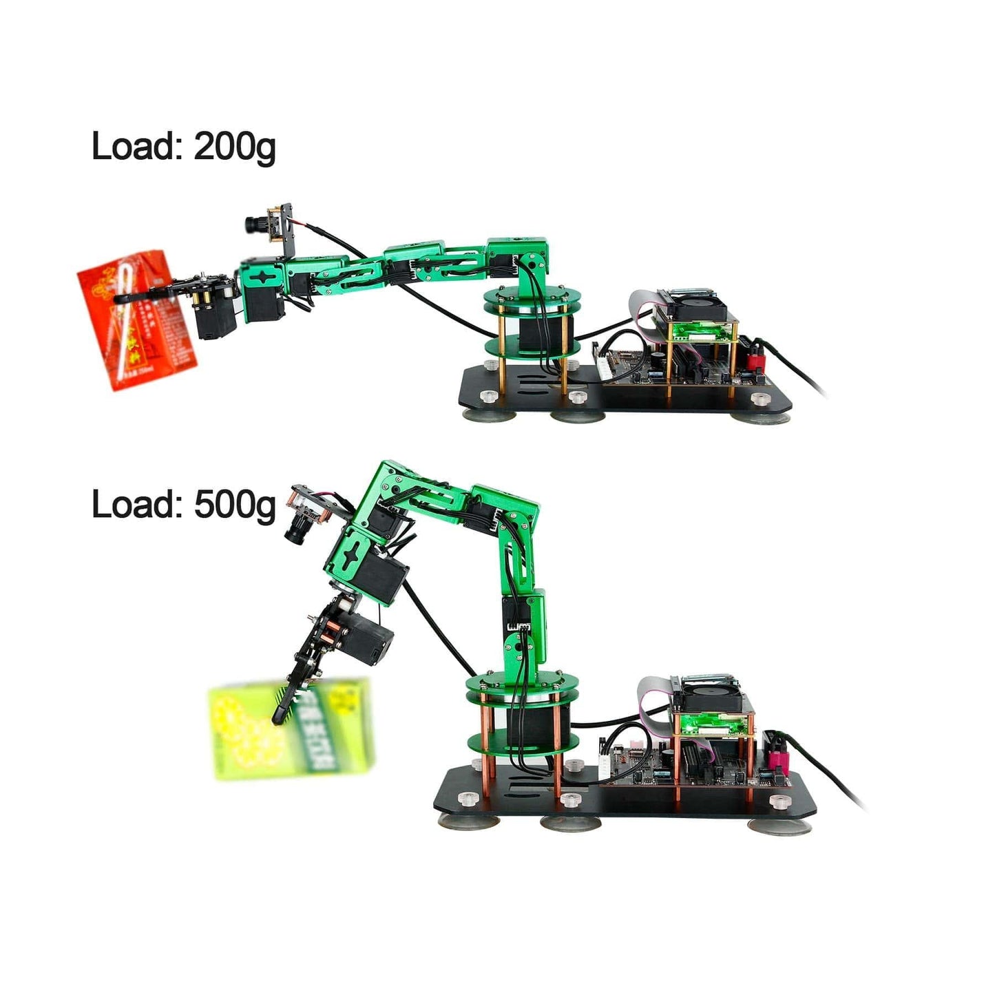 Yahboom DOFBOT AI Vision Robotic Arm ROS STEM Education Python Programming Robot for Raspberry Pi 4B 8GB/4GB