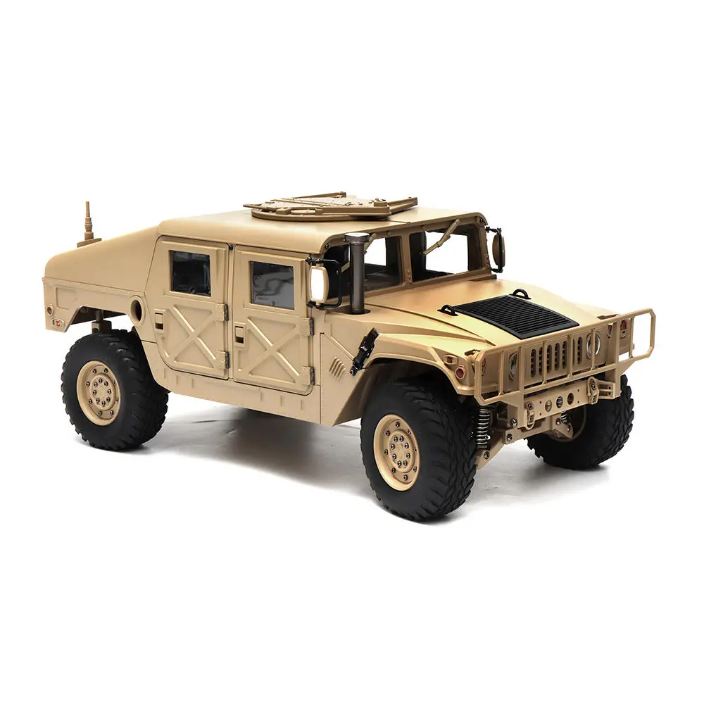 HG P408 4WD RC Car U.S Hummer 1/10 2.4G Military Vehicle Truck Toys Gifts