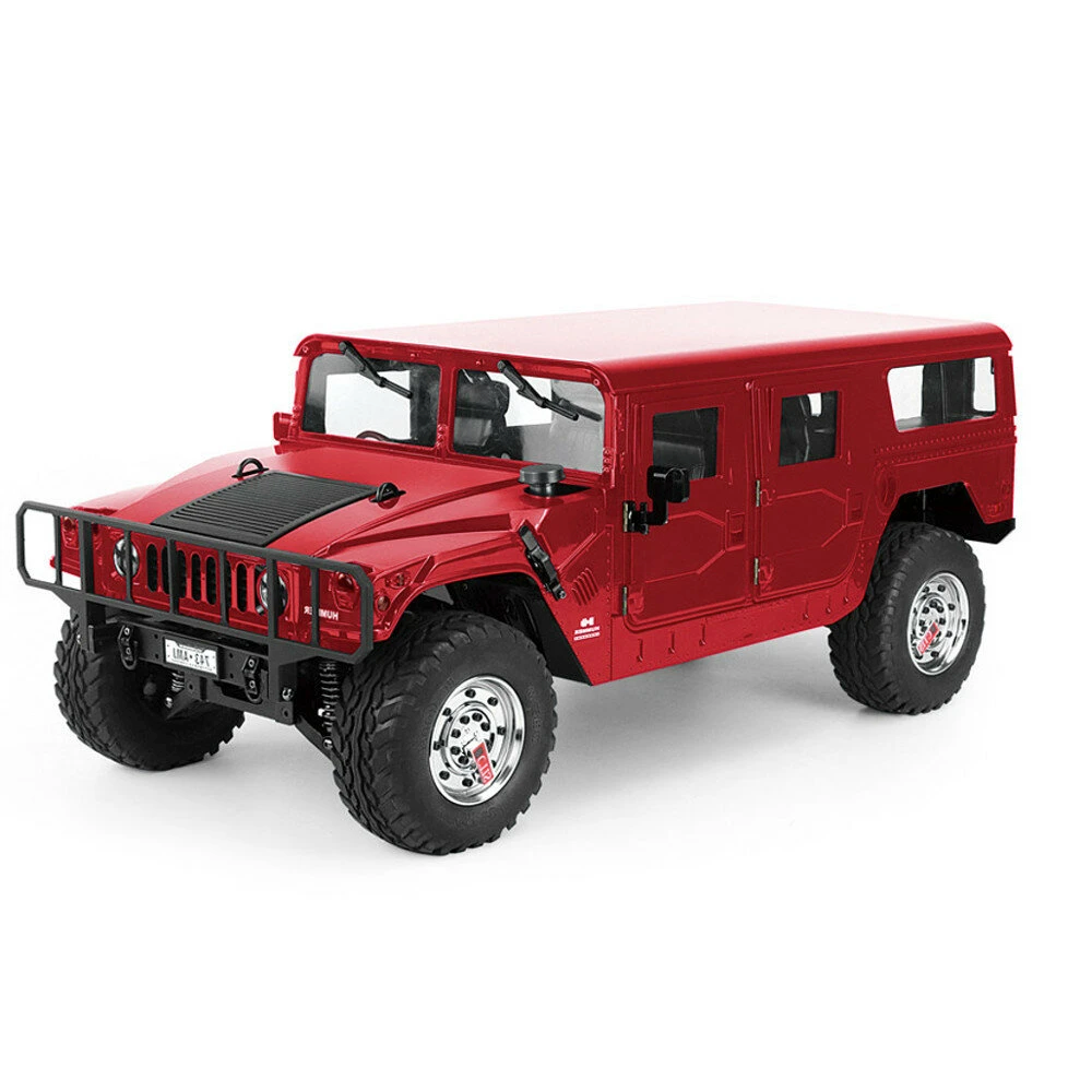 HG P415 1/10 RC Coche 4x4 16CH Hummer 2.4G Versión de aleación Modelo Camión Juguetes Regalos