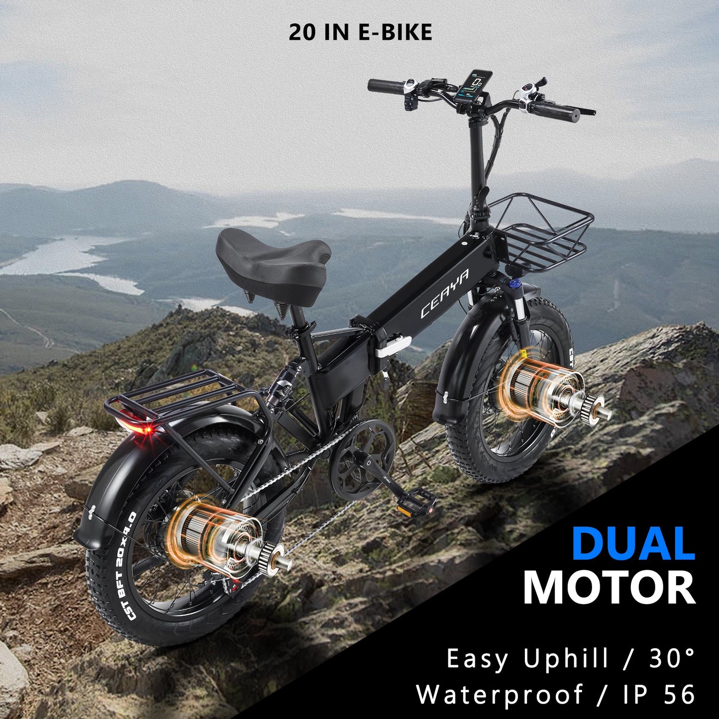 CMACEWHEEL Electric Bike RX20MAX