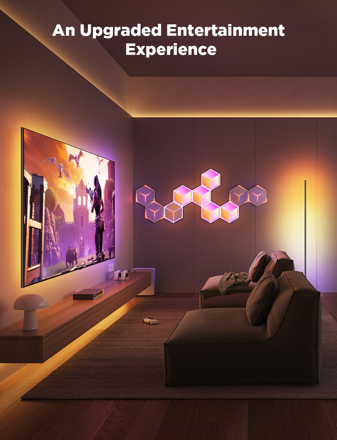 Refurbished Govee Glide Hexagon Light Panels Ultra