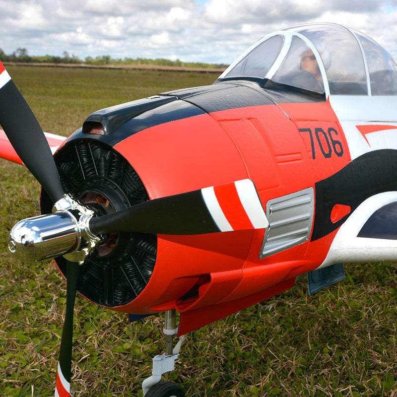 FMS 1400mm T-28D Trojan V4 Red PNP