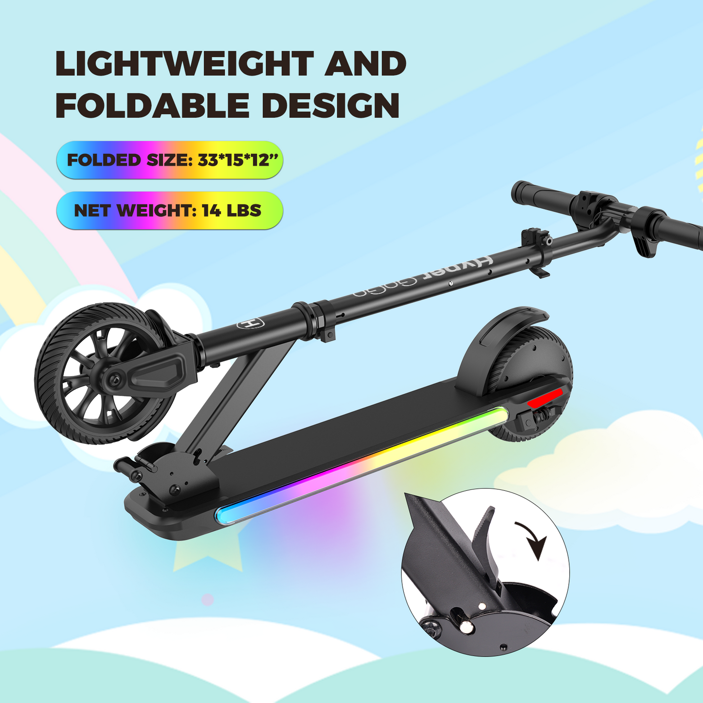 Folding Electric Scooter for Kids