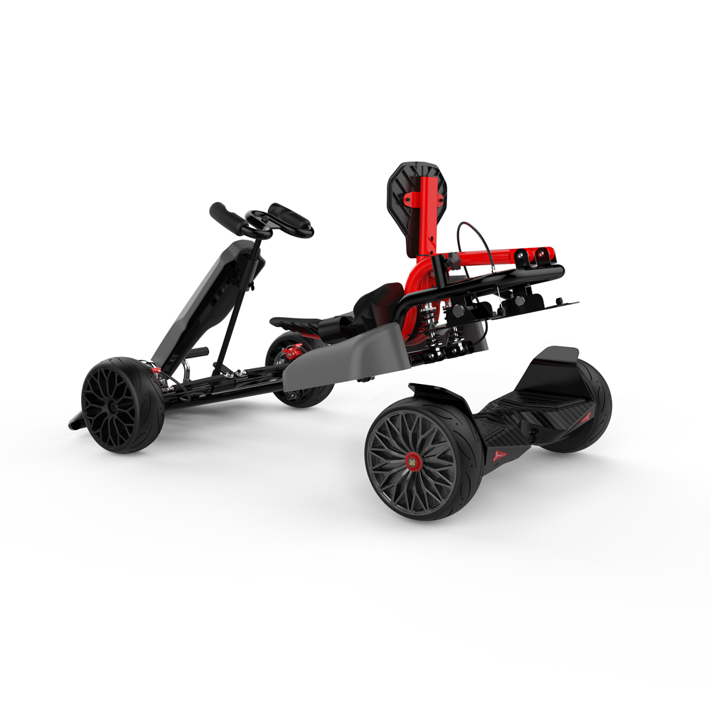Gokart + H-racer Hoverboard Bundle