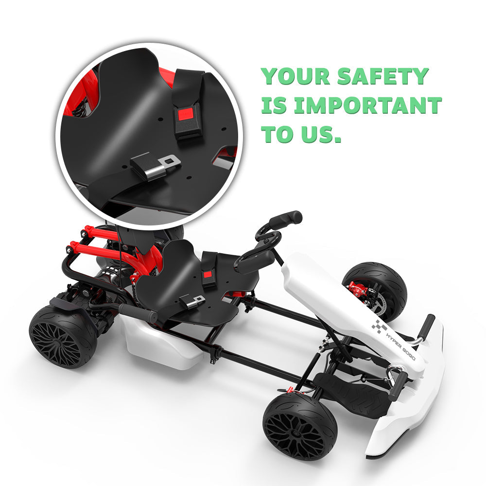 Gokart + H-racer Hoverboard Bundle