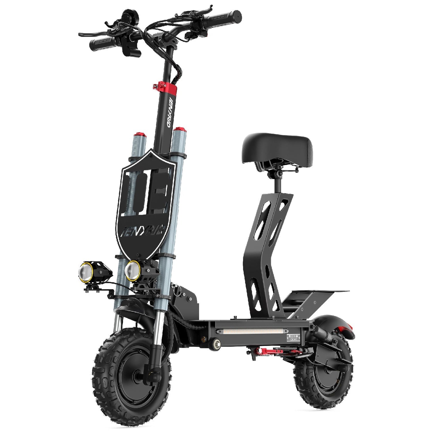 iENYRID ES20 Electric Scooter with 2400W Peak Motor, Dual Motor Scooter with 55km/h Speed, 48V 20Ah Battery, 60 Km Long Range, Max Load 150 Kg