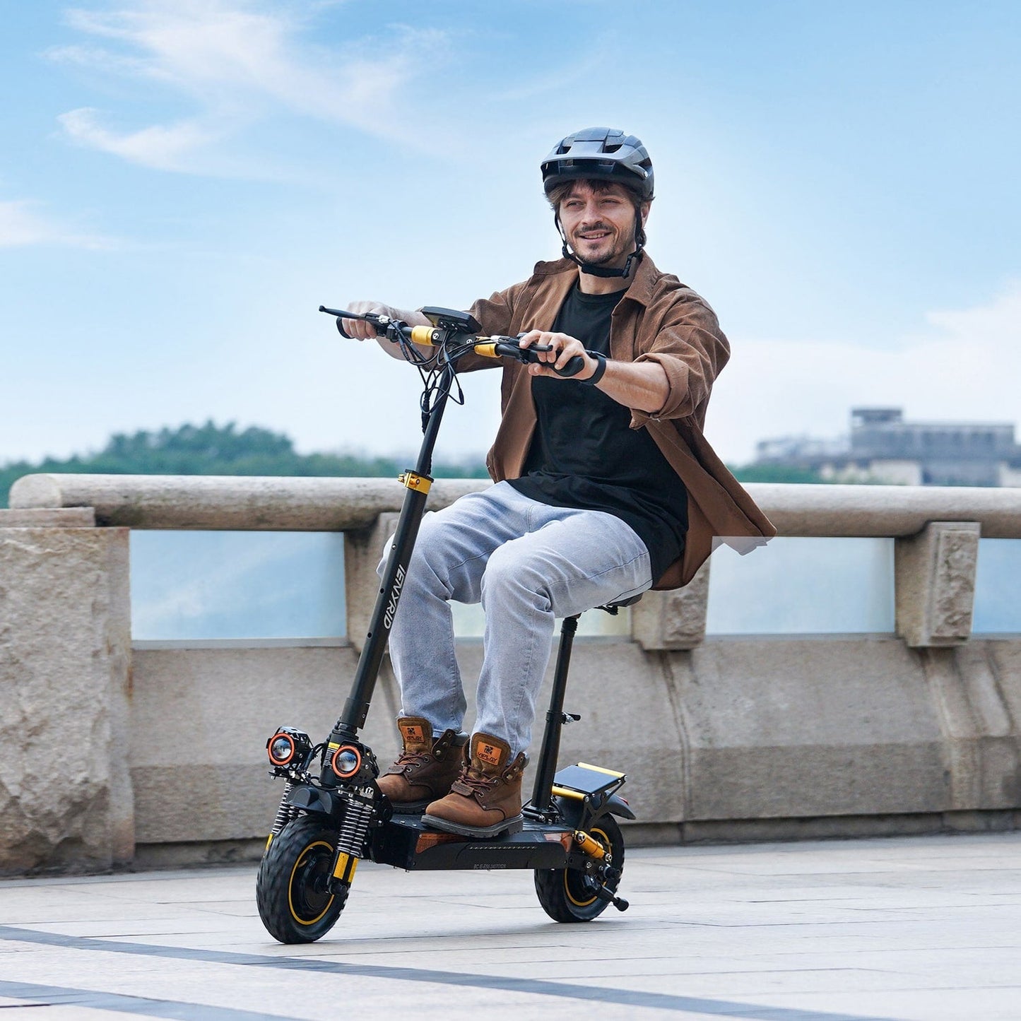 iENYRID ES6 All Terrain Electric Scooter with Seat