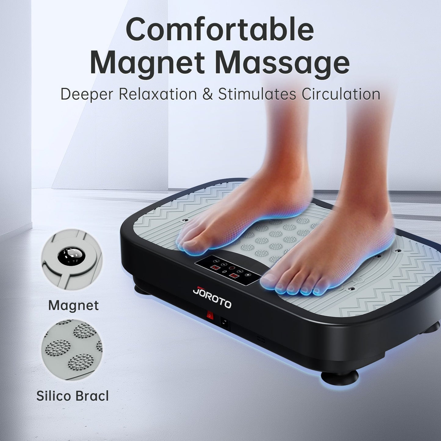 JOROTO EMS Vibration Plate for Lymphatic Drainage & Weight Loss