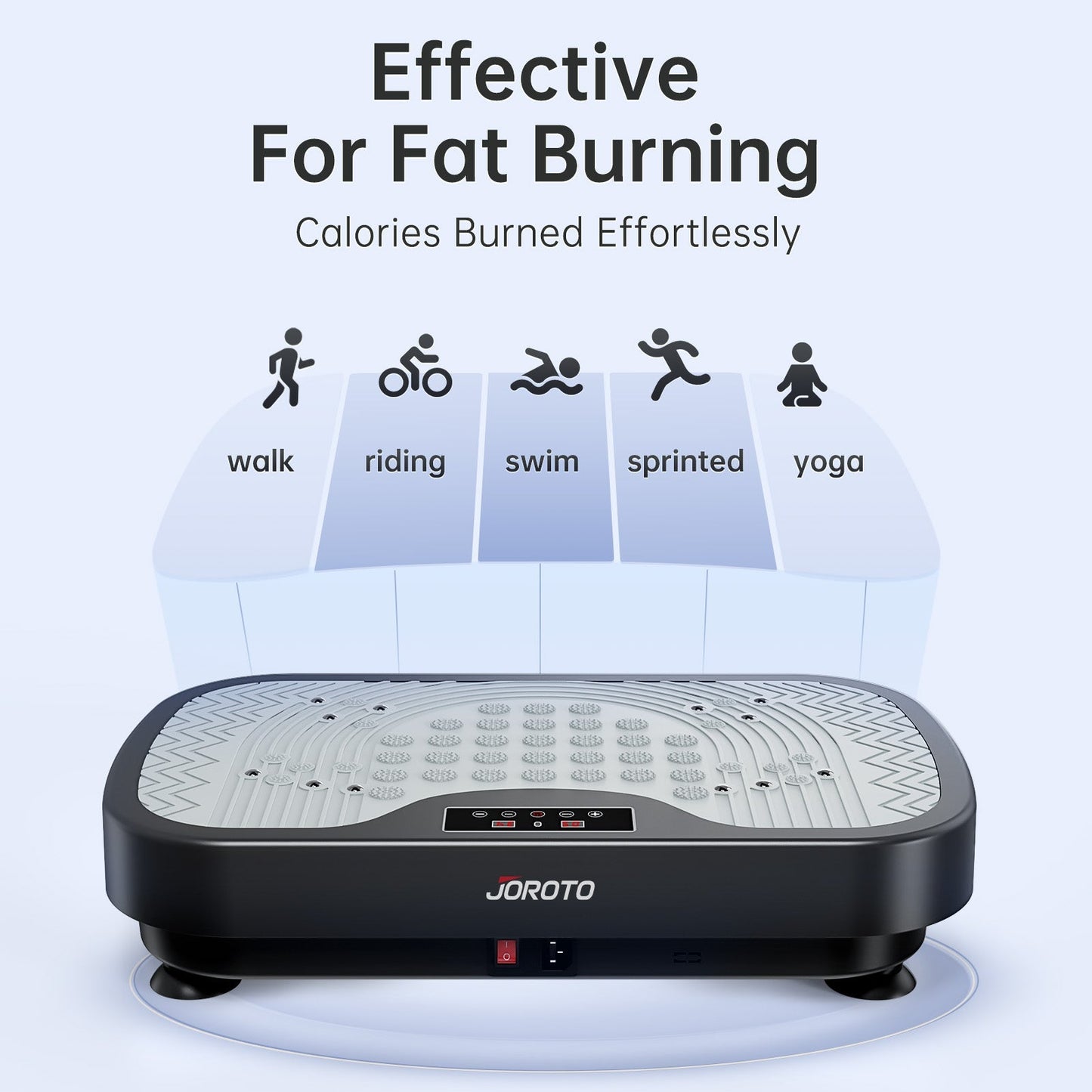 JOROTO EMS Vibration Plate for Lymphatic Drainage & Weight Loss
