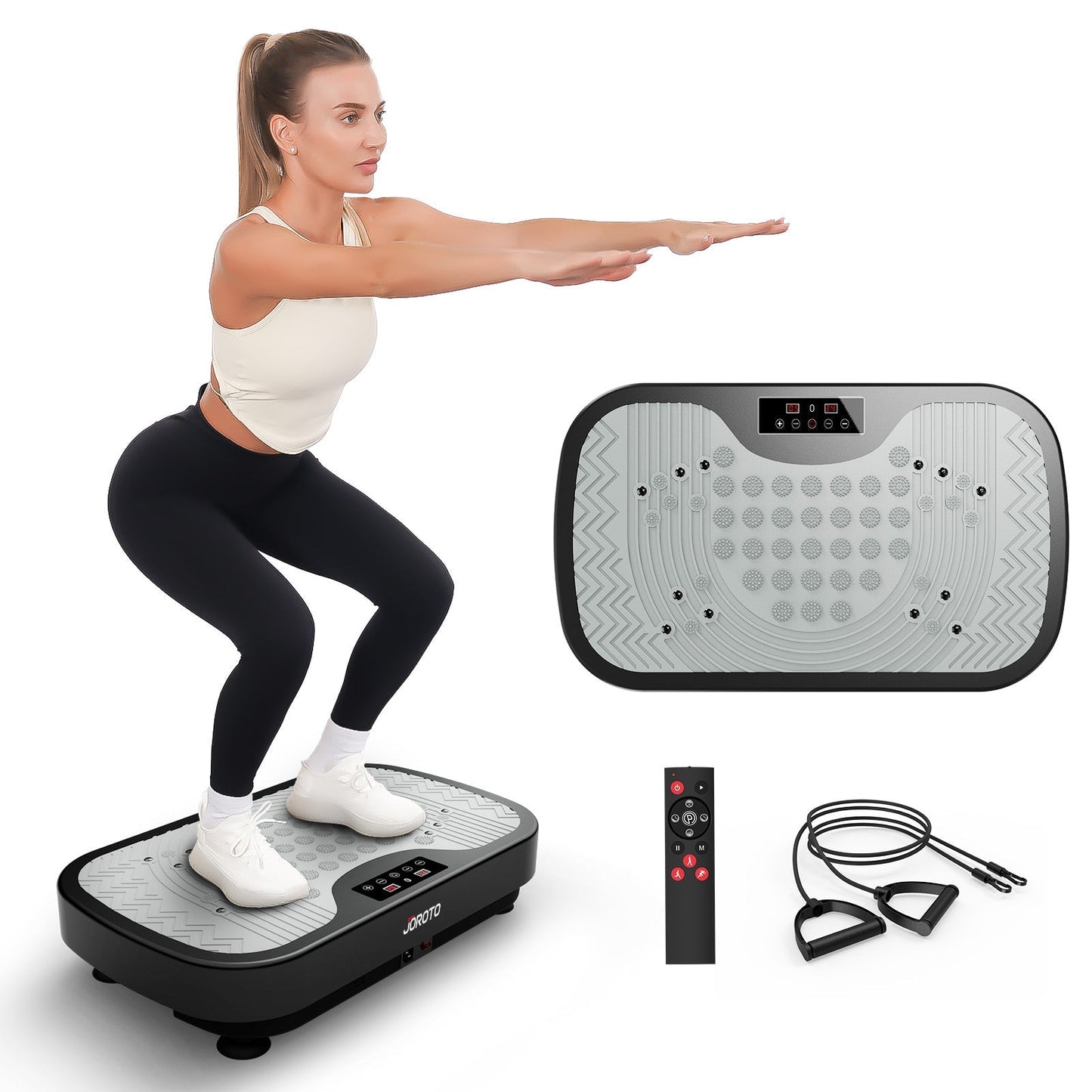 JOROTO EMS Vibration Plate for Lymphatic Drainage & Weight Loss