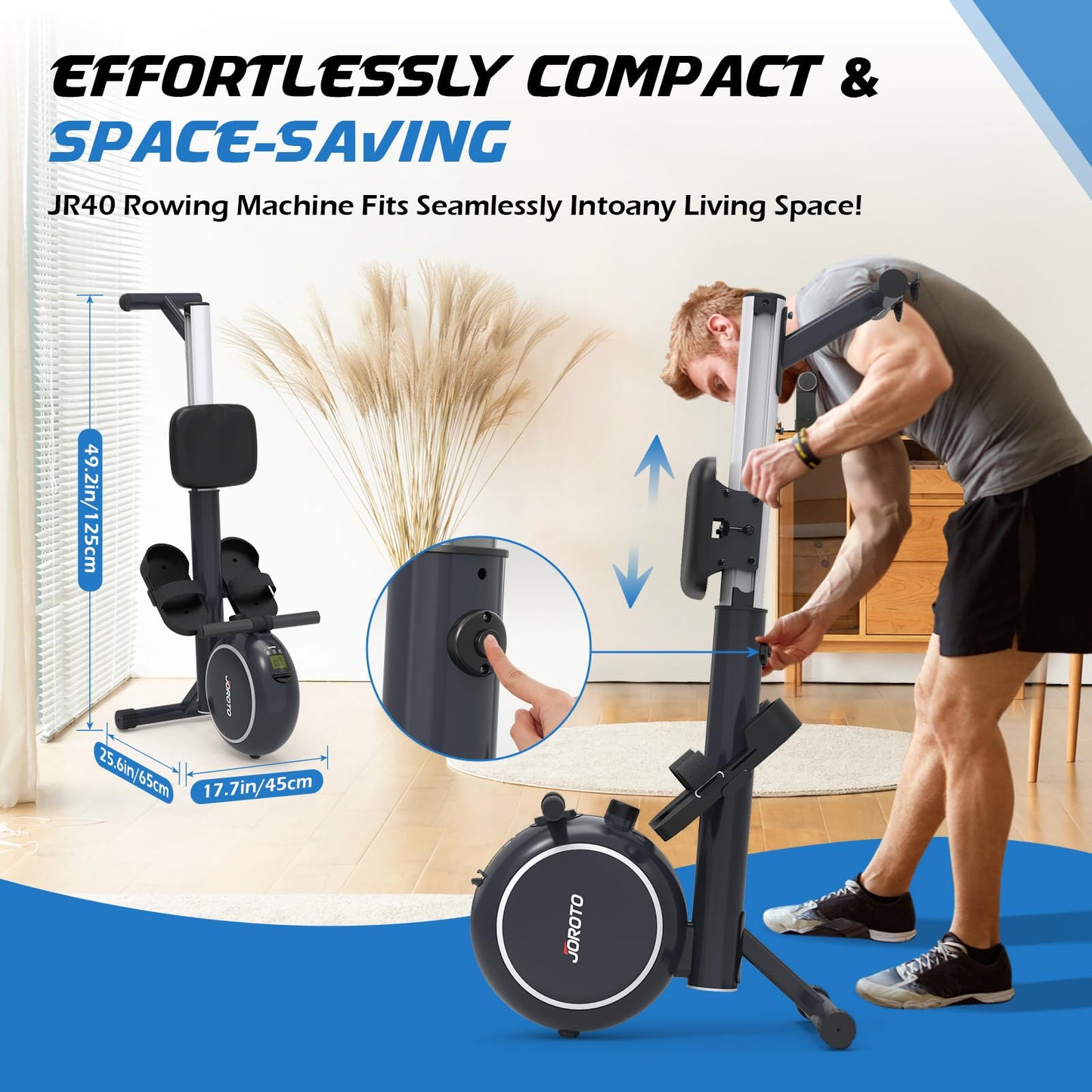 JOROTO JR40 Rowing Machines for Home Gym