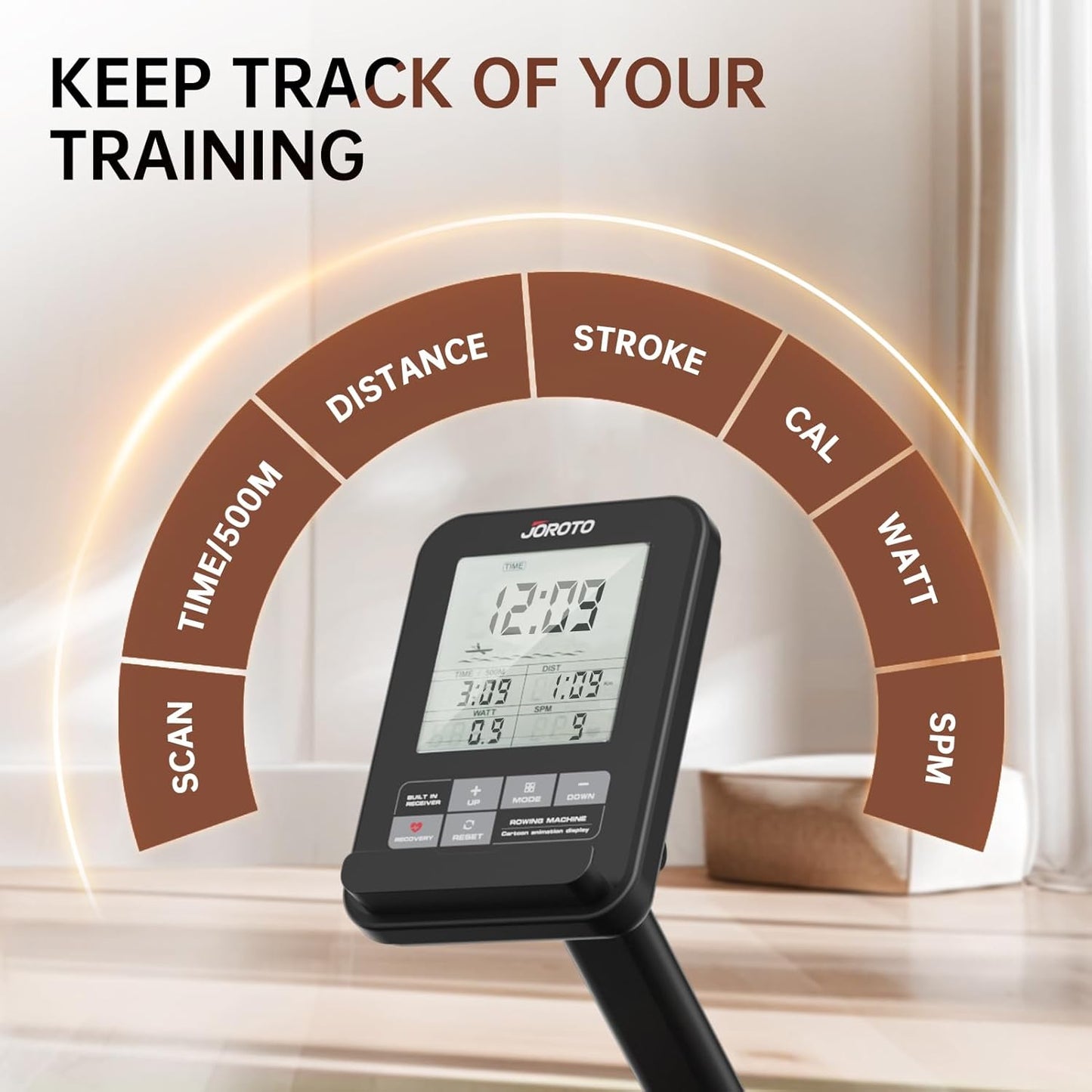 JOROTO MR390 Rowing Machine for Home