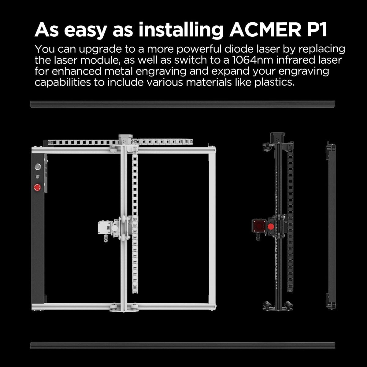 مجموعة توسيع منطقة النقش L60 لـ ACMER P1