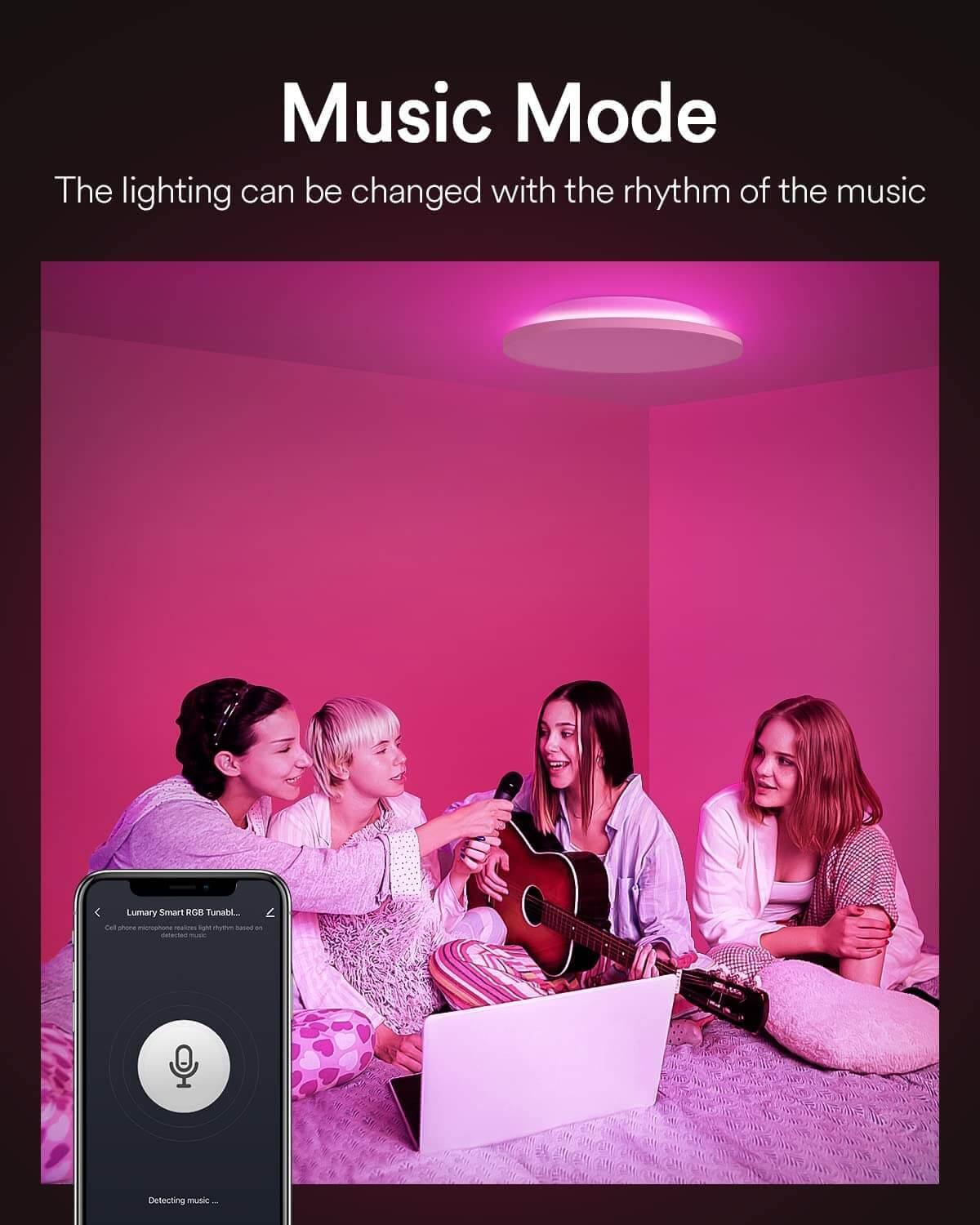 Lumary Wi-Fi Smart Ceiling Light With Ambient Light 24W