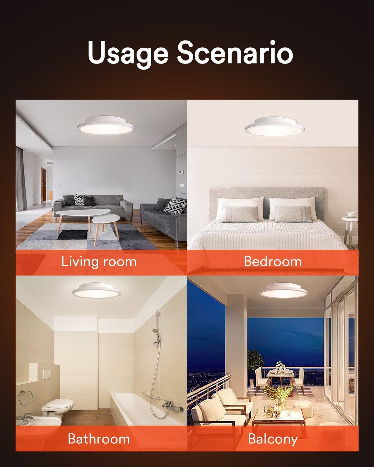 Lumary Wi-Fi Smart Ceiling Light With Ambient Light 24W