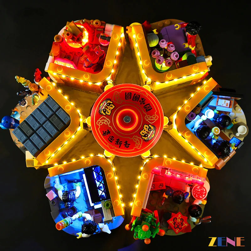 Light Kit for LEGO Lunar New Year Traditions #80108