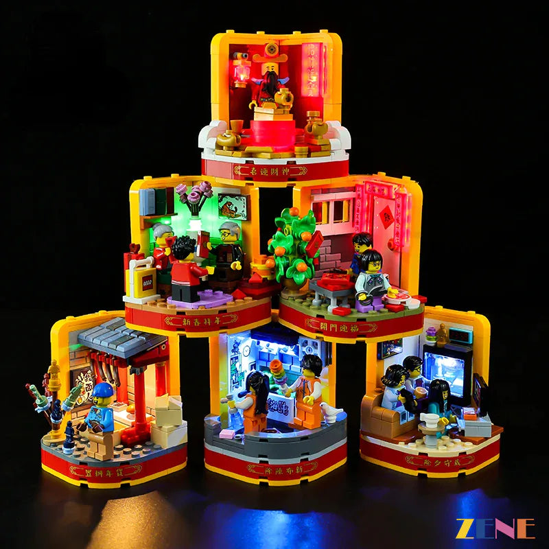 Light Kit for LEGO Lunar New Year Traditions #80108