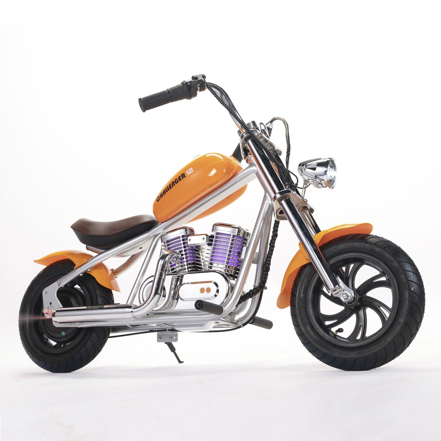 Mini Electric Dirt Bike Motorcycle for Kids with App, Speaker, Smoke, Lights - Challenger 12 Pro