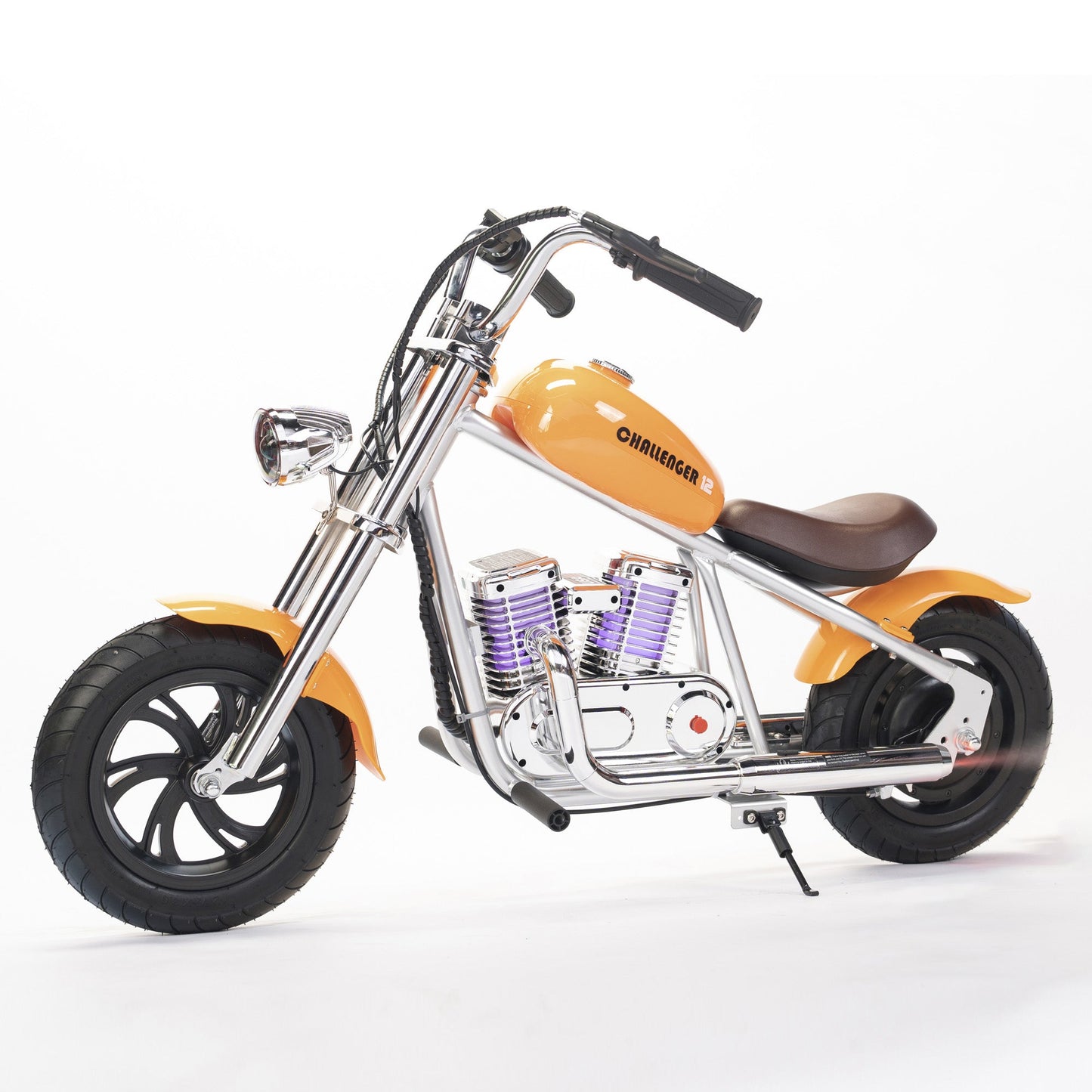 Mini Electric Dirt Bike Motorcycle for Kids with App, Speaker, Smoke, Lights - Challenger 12 Pro