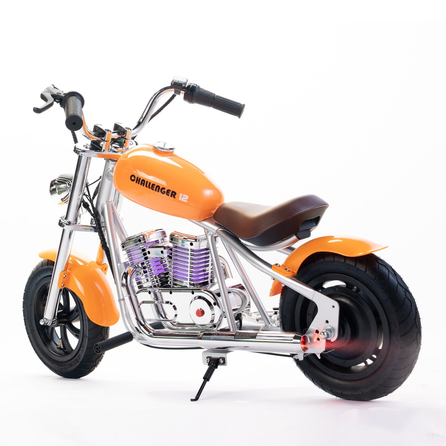 Mini Electric Dirt Bike Motorcycle for Kids with App, Speaker, Smoke, Lights - Challenger 12 Pro