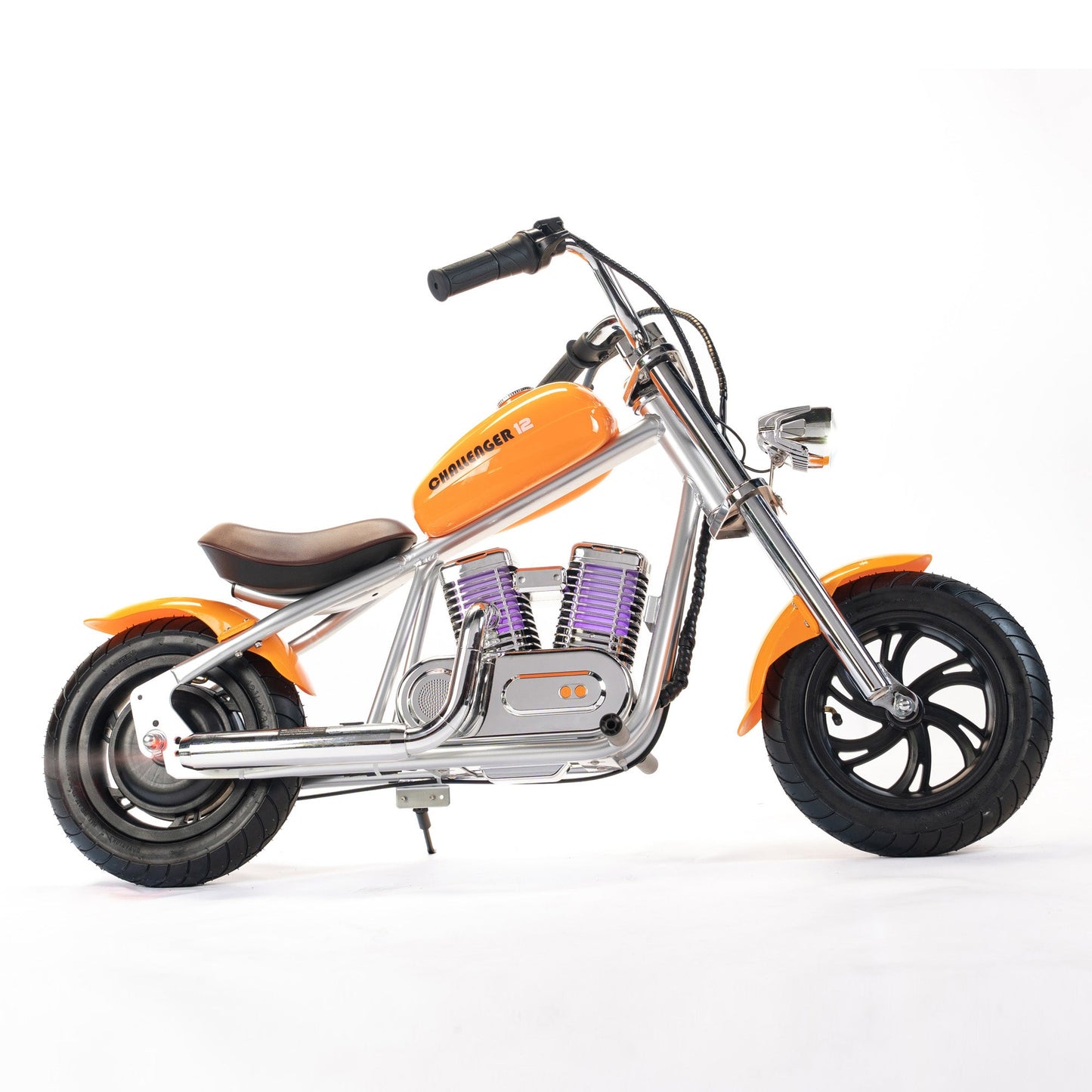 Mini Electric Dirt Bike Motorcycle for Kids with App, Speaker, Smoke, Lights - Challenger 12 Pro