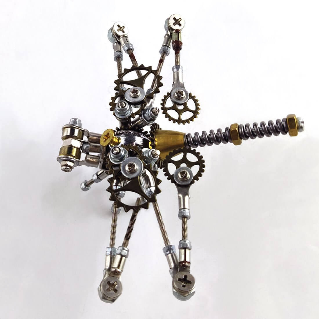 152Pcs 3D DIY Metal Mechanical Dragonfly Insect Puzzle Model Jigsaw