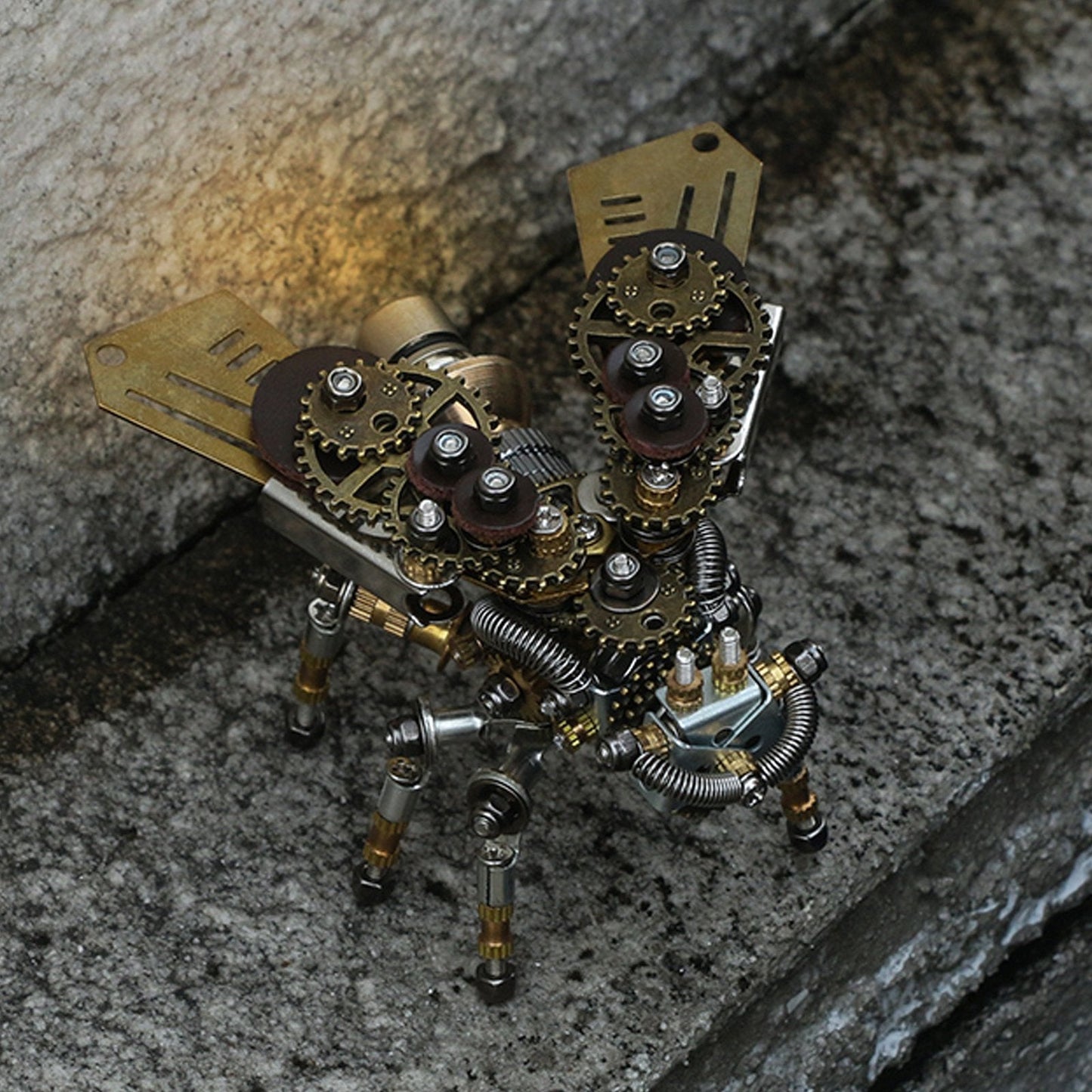 265Pcs Metal Mechanical Firefly Insect 3D DIY Assembly Model Kit for Adult