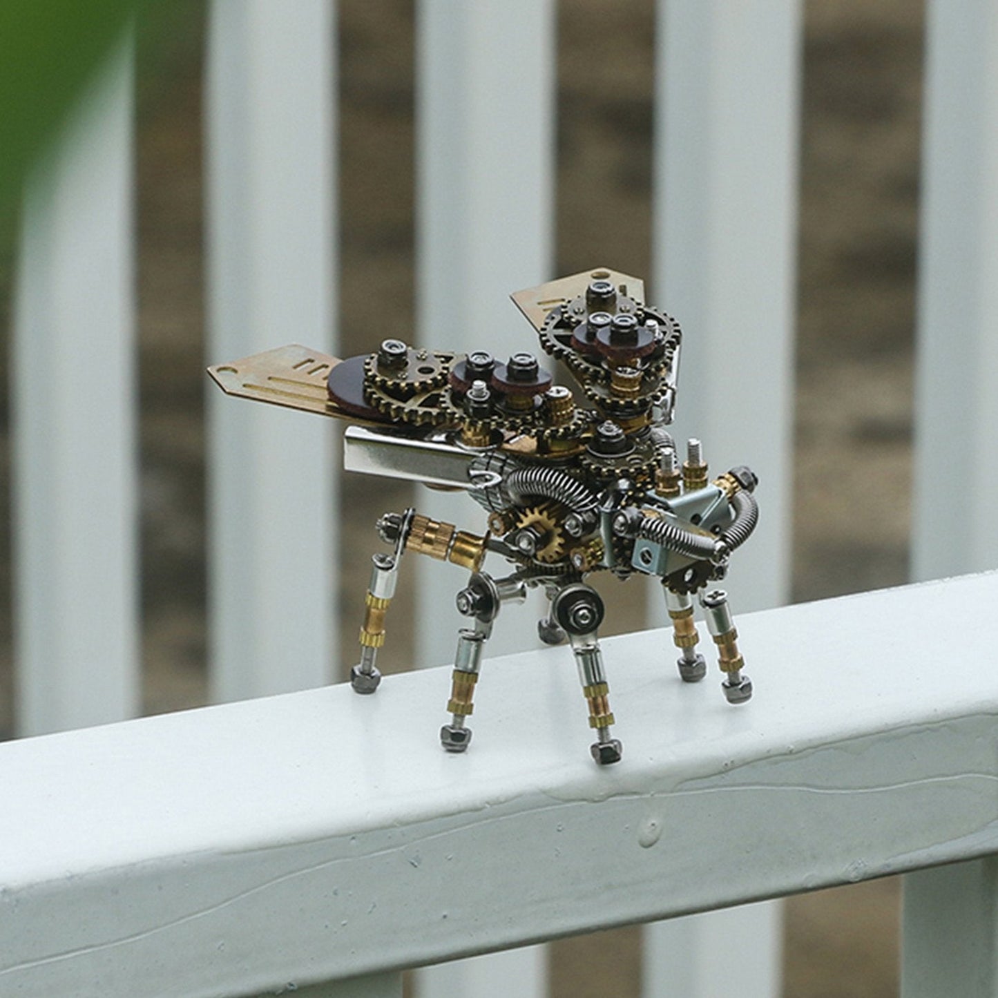 265Pcs Metal Mechanical Firefly Insect 3D DIY Assembly Model Kit for Adult