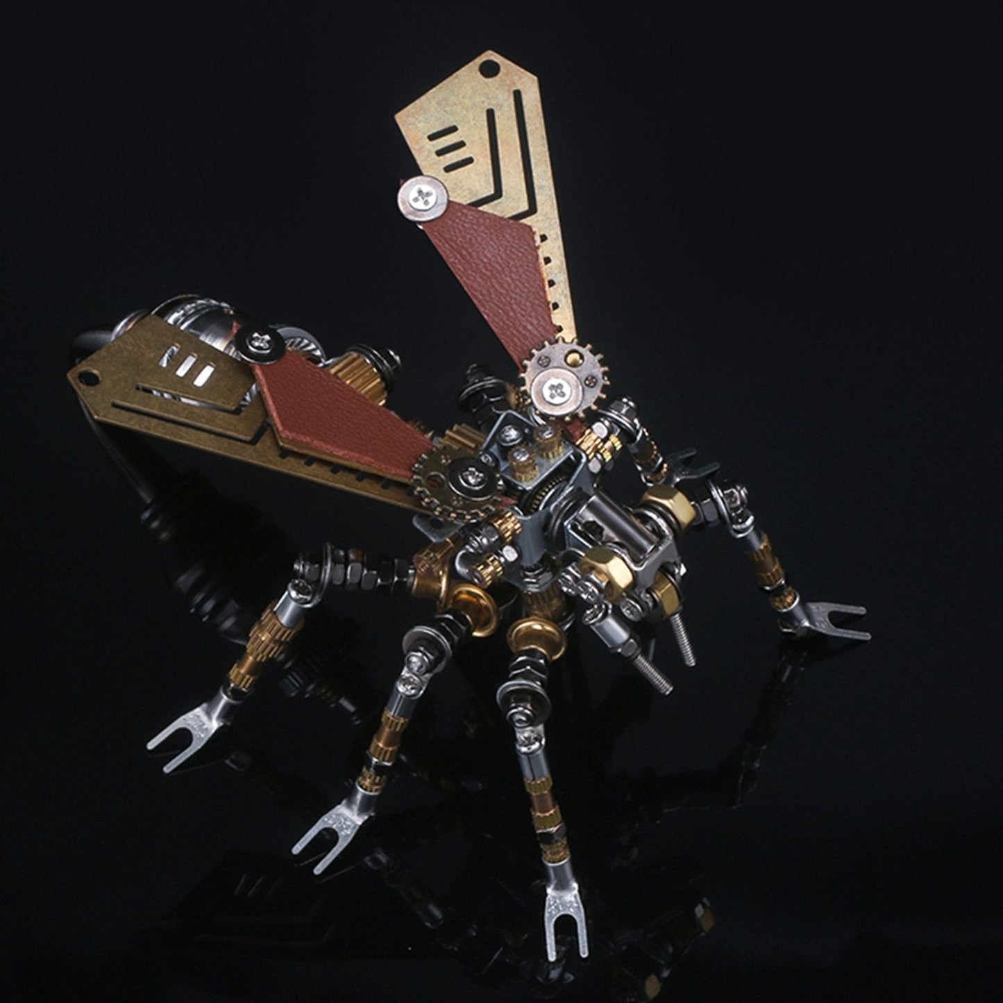 295Pcs Assembly Metal Mechanical 3D Wasp Insect Puzzle Model Adult