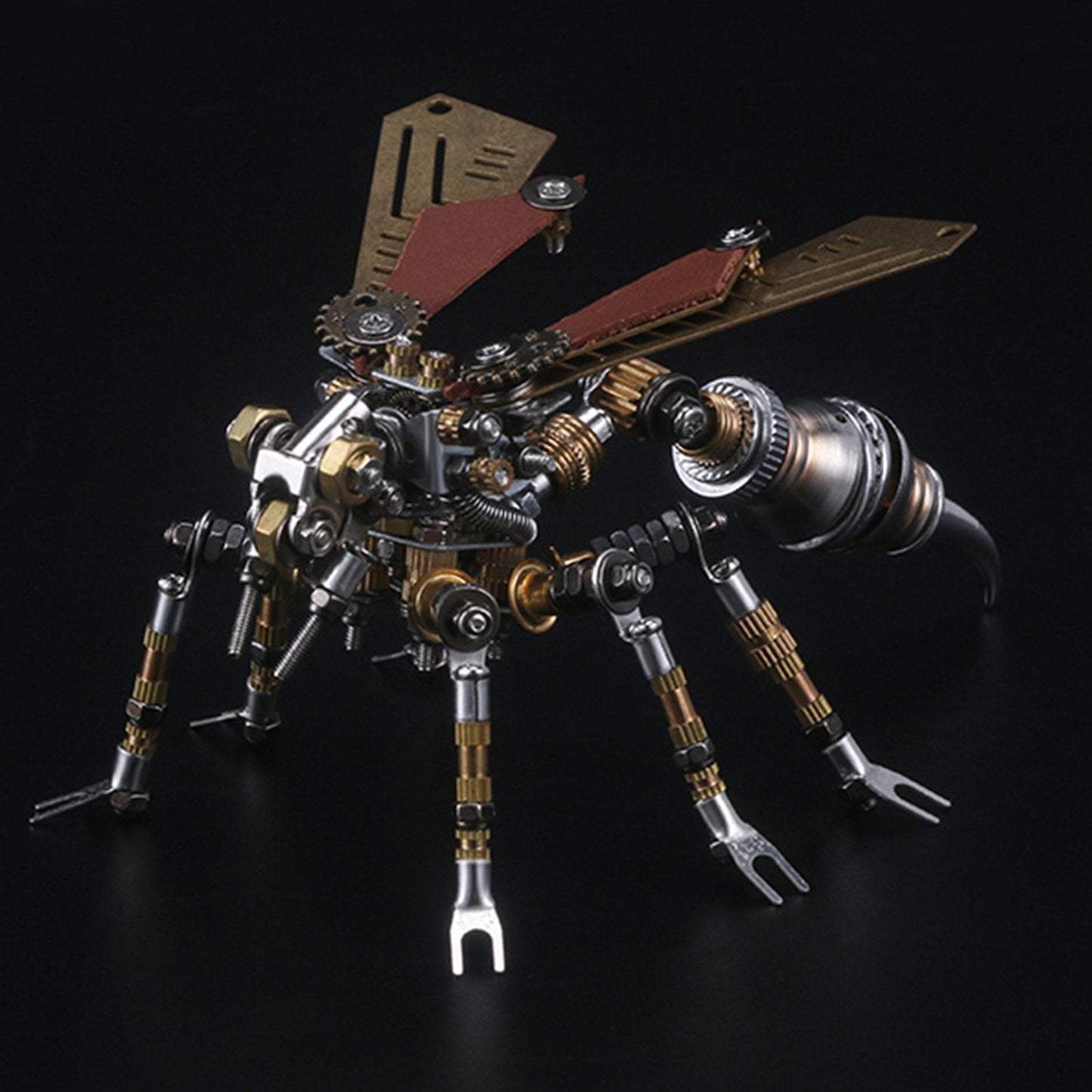 295Pcs Assembly Metal Mechanical 3D Wasp Insect Puzzle Model Adult