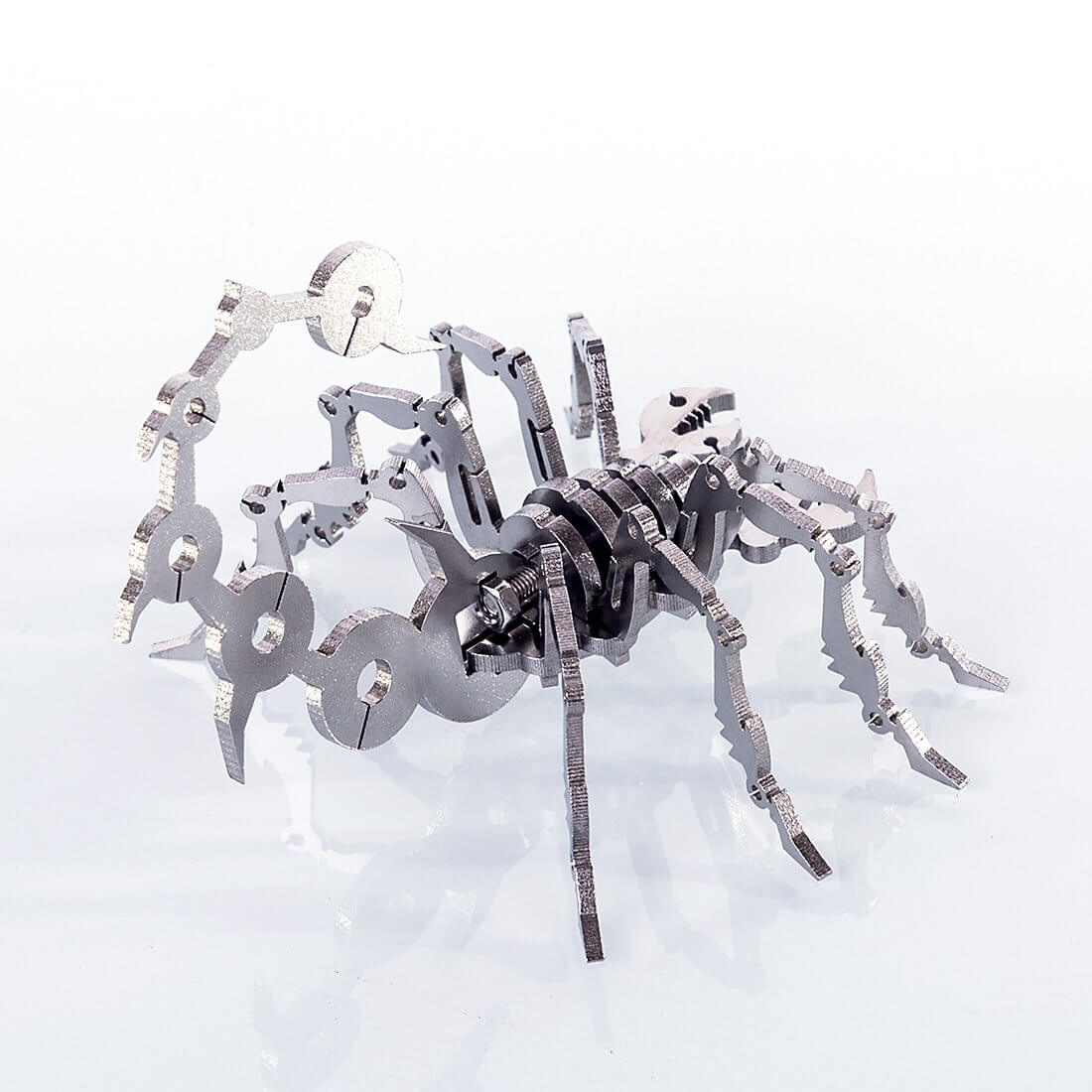 2pcs Little Scorpion & Spider King DIY Stainless Steel Metal Puzzle Model