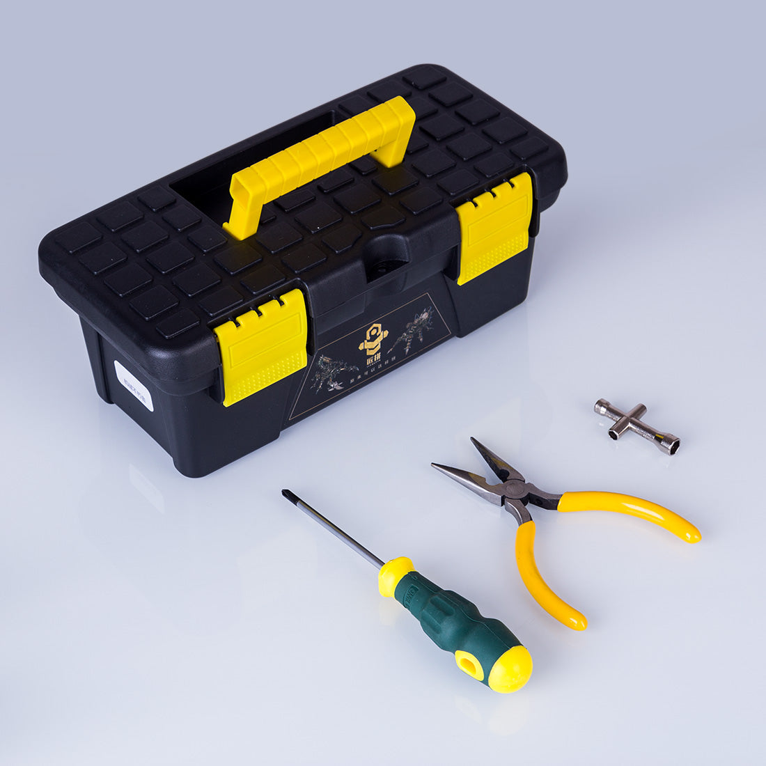 313Pcs Assembly 3D Puzzle Model Magnetic Chaser Hunter Mecha Model Bluetooth Speakers