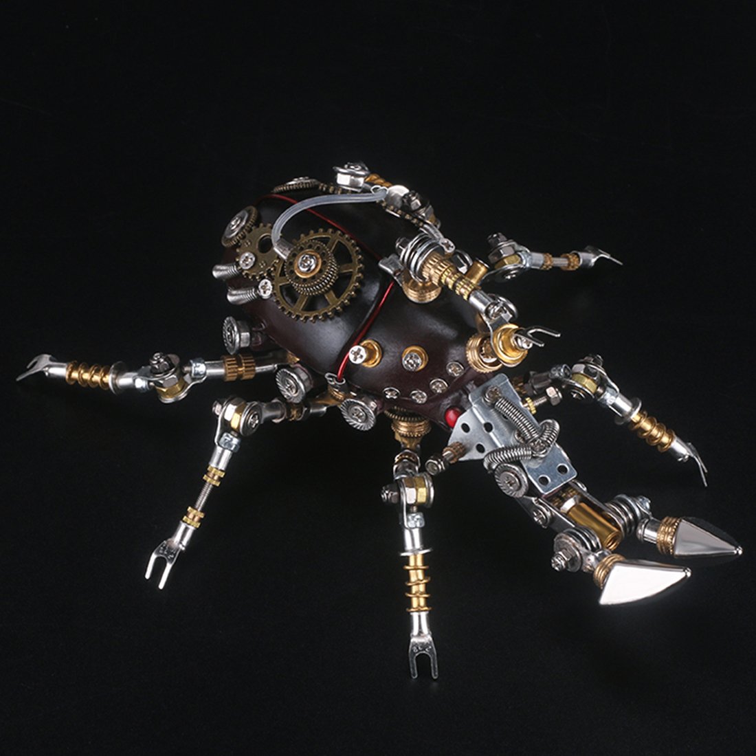 324Pcs Metal 3D DIY Mechanical Assembly Trypoxylus Dichotomus Insect Model