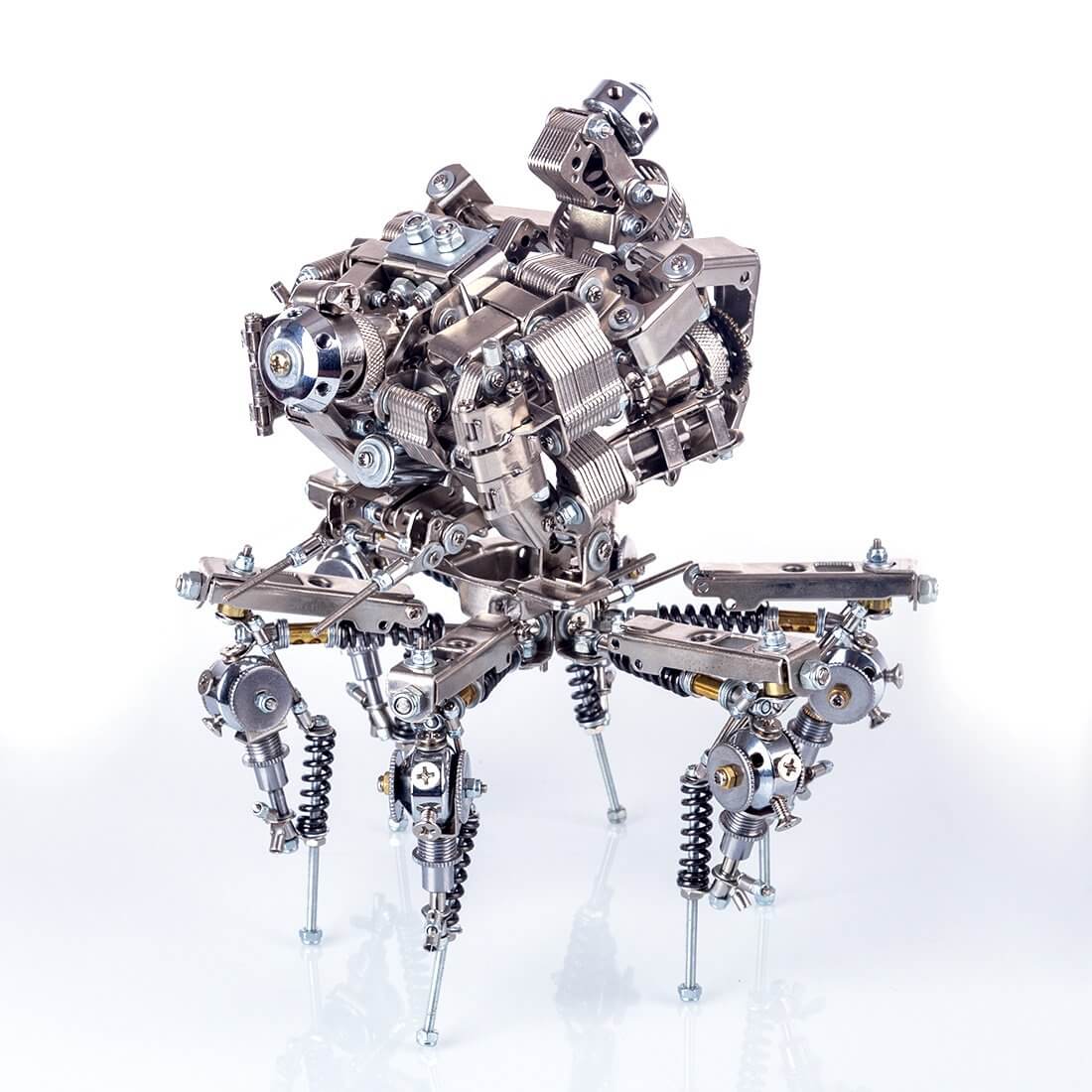 3D DIY Metal Mechanical Satellite Explorer Assembly Puzzle Model Toys