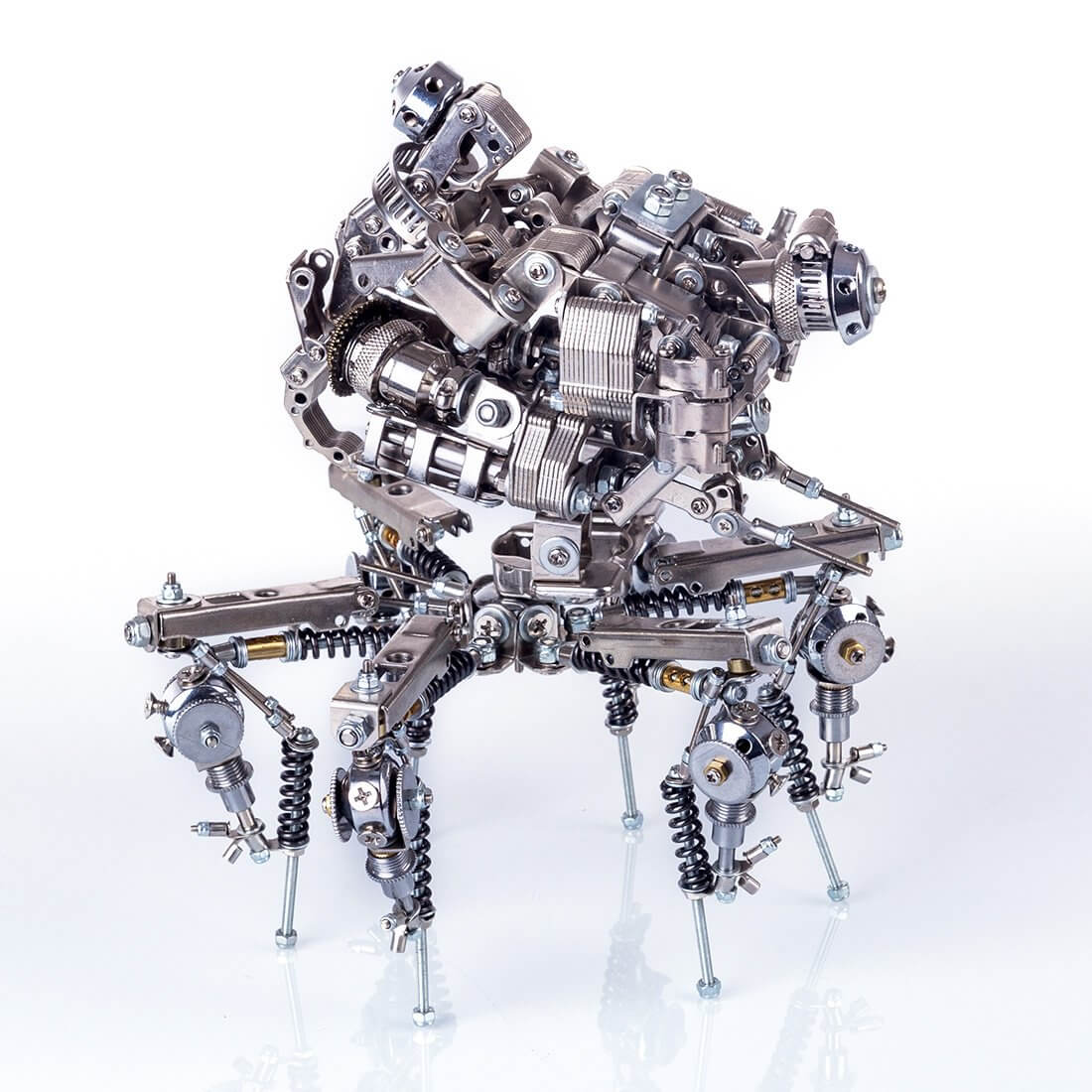 3D DIY Metal Mechanical Satellite Explorer Assembly Puzzle Model Toys