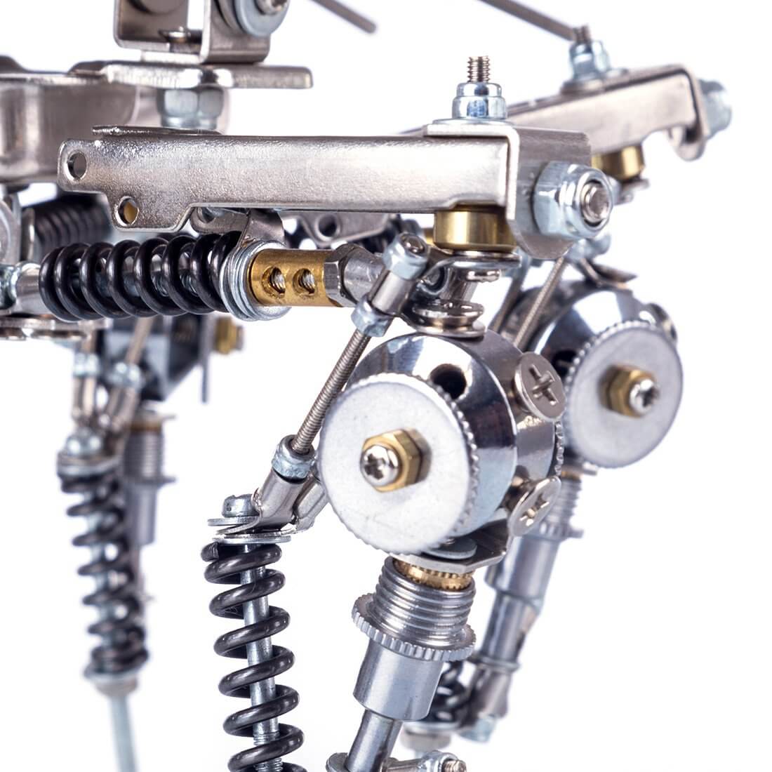 3D DIY Metal Mechanical Satellite Explorer Assembly Puzzle Model Toys
