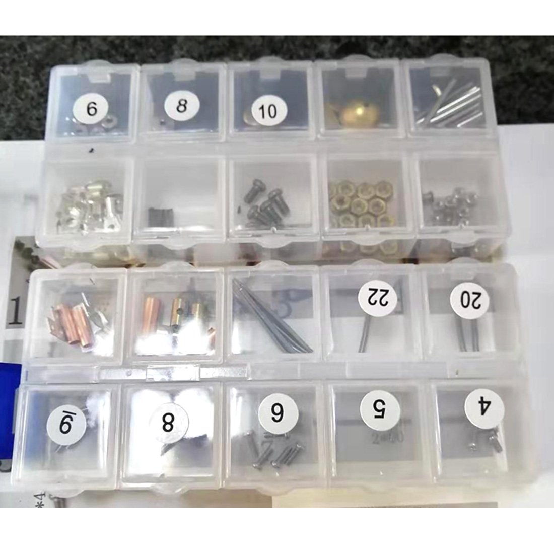 3D Metal Mechanical Golden Spider Assembly Model Kit