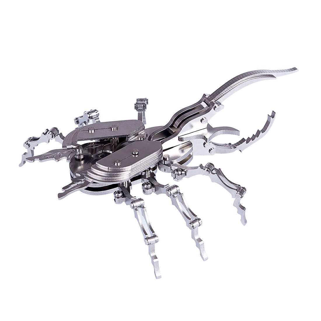 3PCS DIY 3D Mantis Beatles Cicada Assembled Model Puzzle