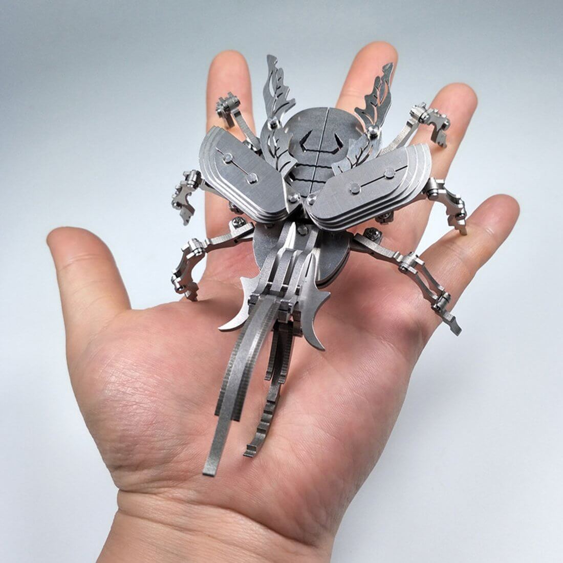 3PCS DIY 3D Mantis Beatles Cicada Assembled Model Puzzle