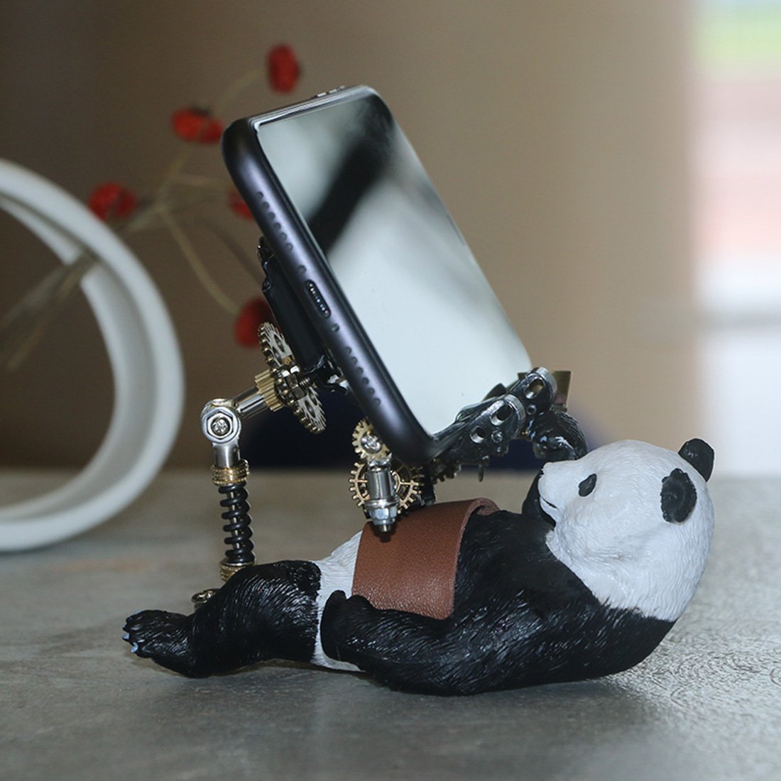 3Pcs Set DIY Metal Assembly Panda Series Model Kit for Home Collection Decor