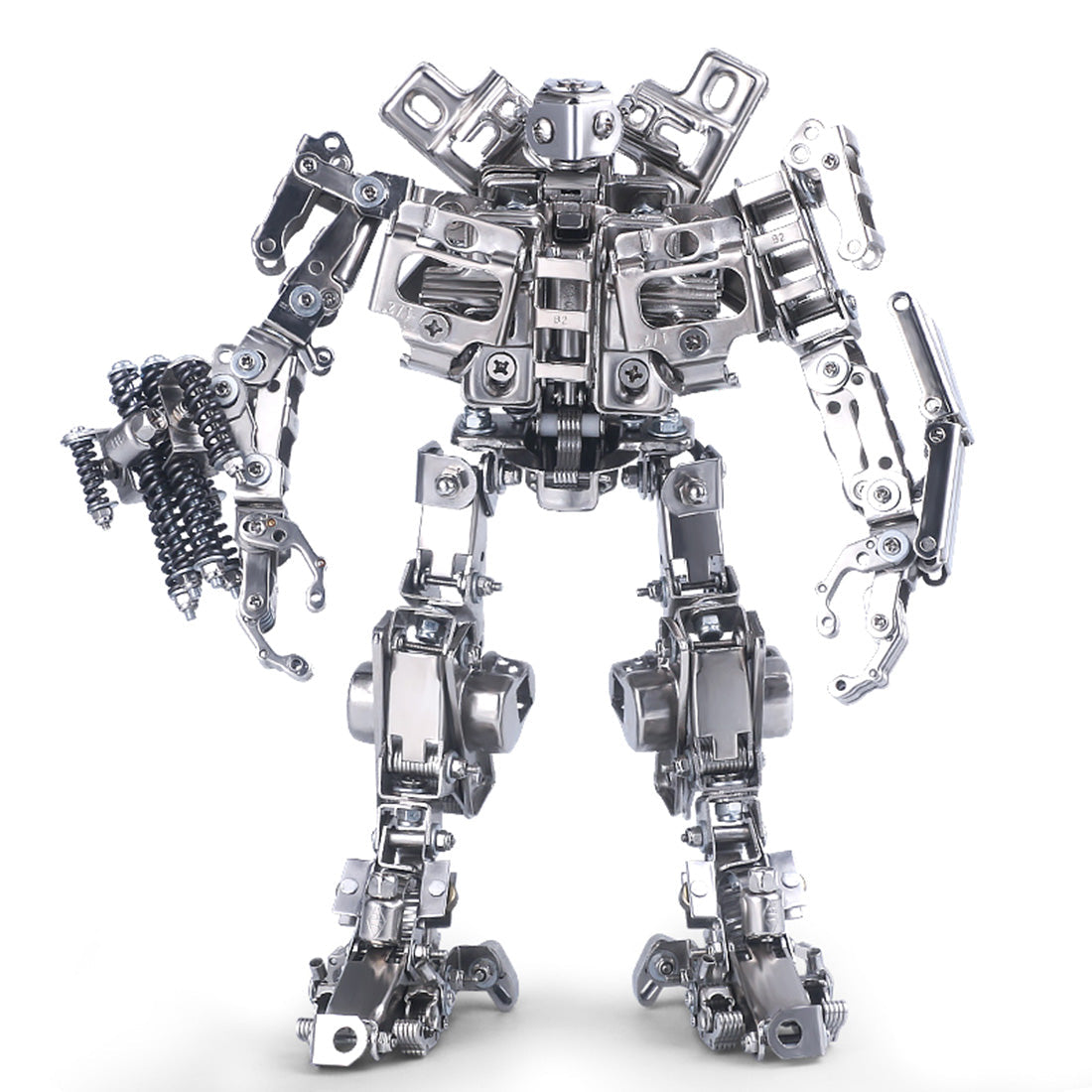 532Pcs Bee Robot Assembly Metal Big Fighting Mecha Soldier Puzzle Model Kit 3D Sculpture