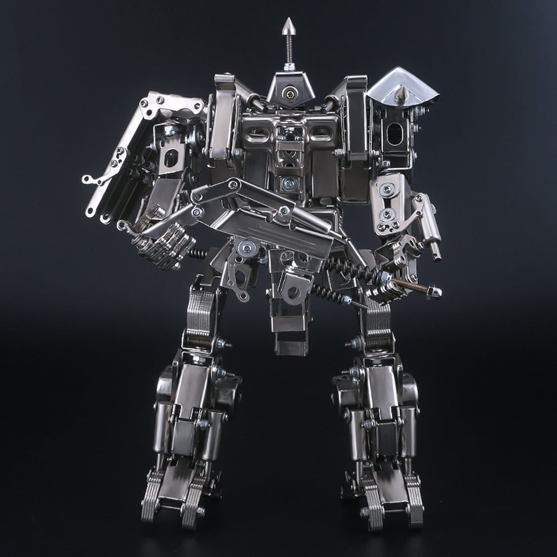 547Pcs 25cm 3D Metal Assembly Combat Mecha Figure Model Building Kit