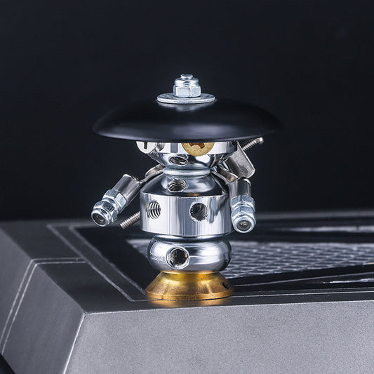 Kit de 7 mini mechas de las Fuerzas Especiales de Defensa de la Tierra para armar, modelo de metal, caja ciega