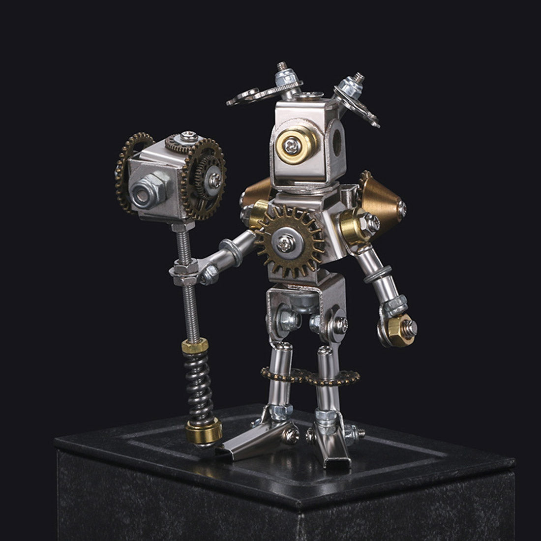 8pcs Set Blind Box 3D Assembly Puzzle Mechanical Saints Kit