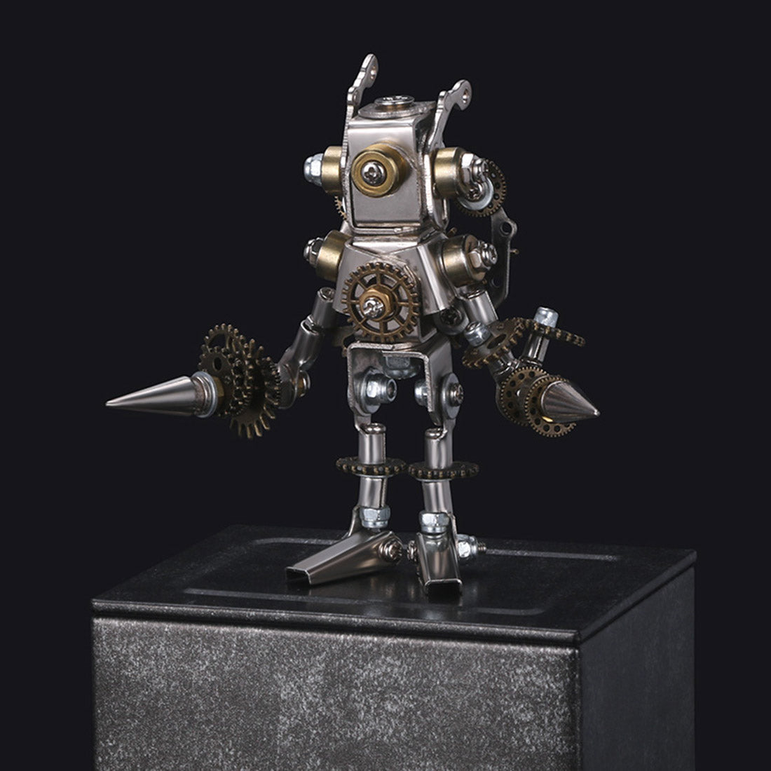 8pcs Set Blind Box 3D Assembly Puzzle Mechanical Saints Kit