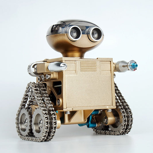 Robot de tanque de juguete con control inteligente y aplicación de metal para ensamblar