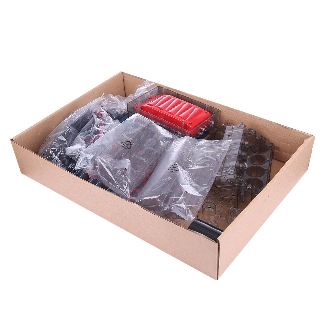 Assembly 270pcs V8 Car Engine Model Kit Science Experiment Puzzle Stem Toy
