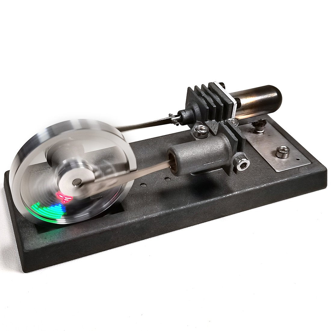 Custoimized γ-Type DIY Luminous Flywheel Sterling Engine Kit Science Lab Toys