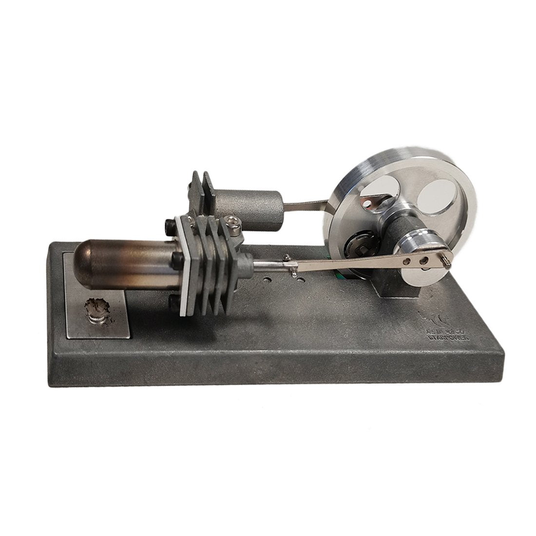 Custoimized γ-Type DIY Luminous Flywheel Sterling Engine Kit Science Lab Toys